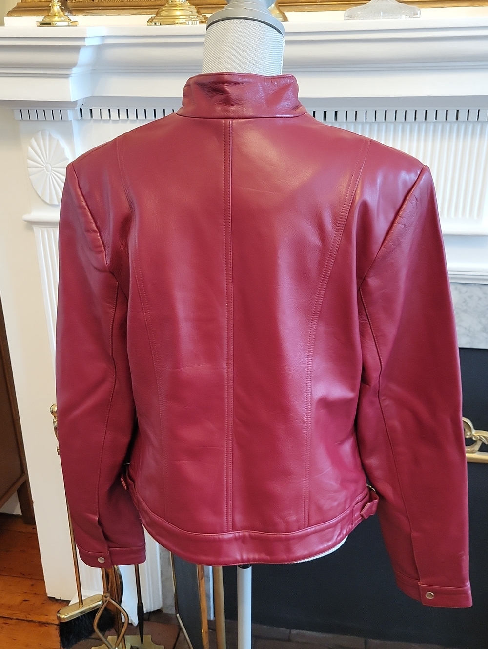 Hugo Buscati Leather Moto Jacket - Picture 5 of 6